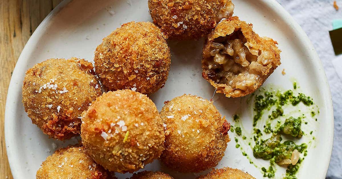Porcini Arancini
